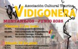 Cartel Fiestas Montanejos Junio 2025 Asociación Cultural Taurina Vidigonera
