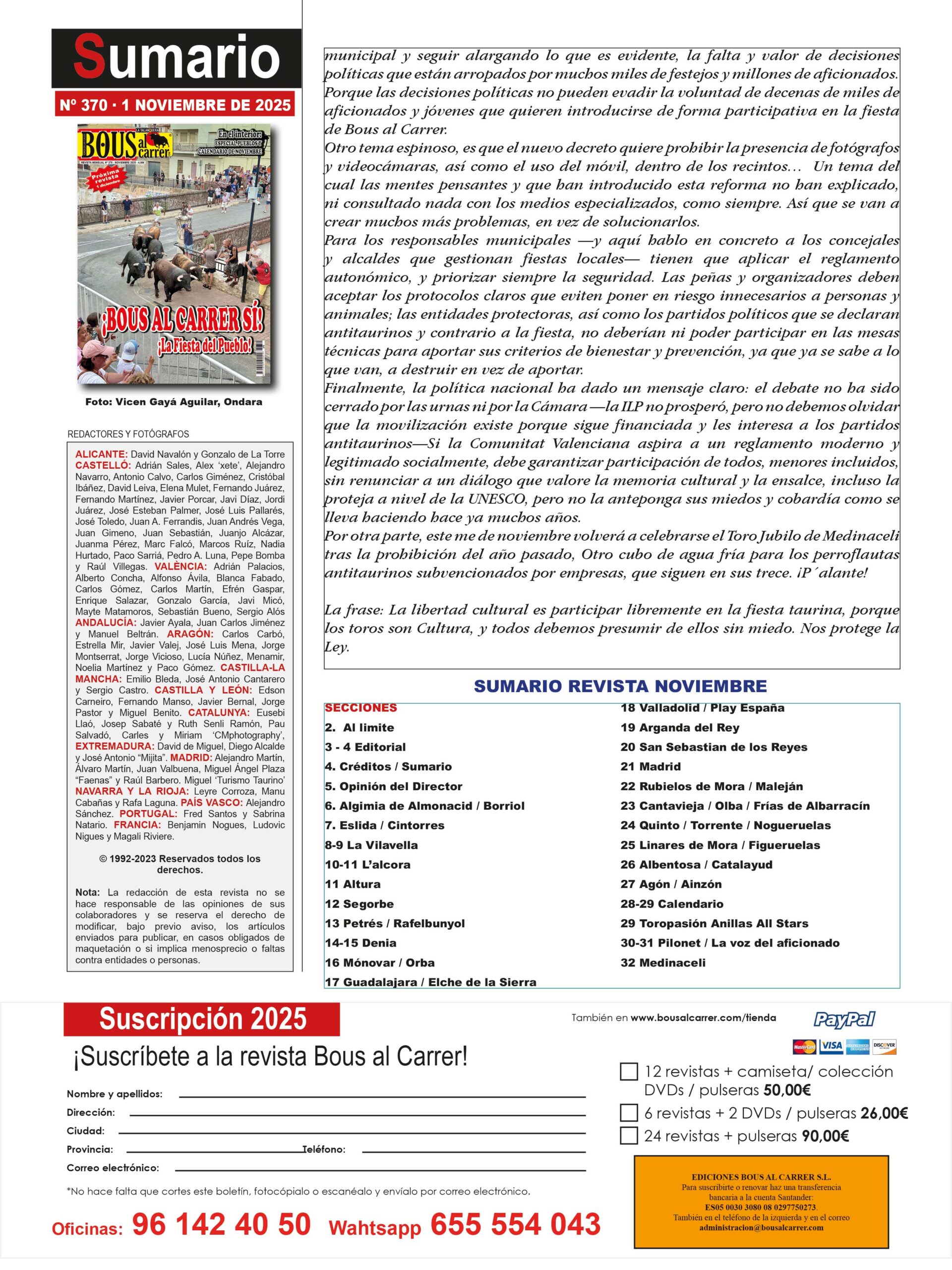 editorial 2 noviembre